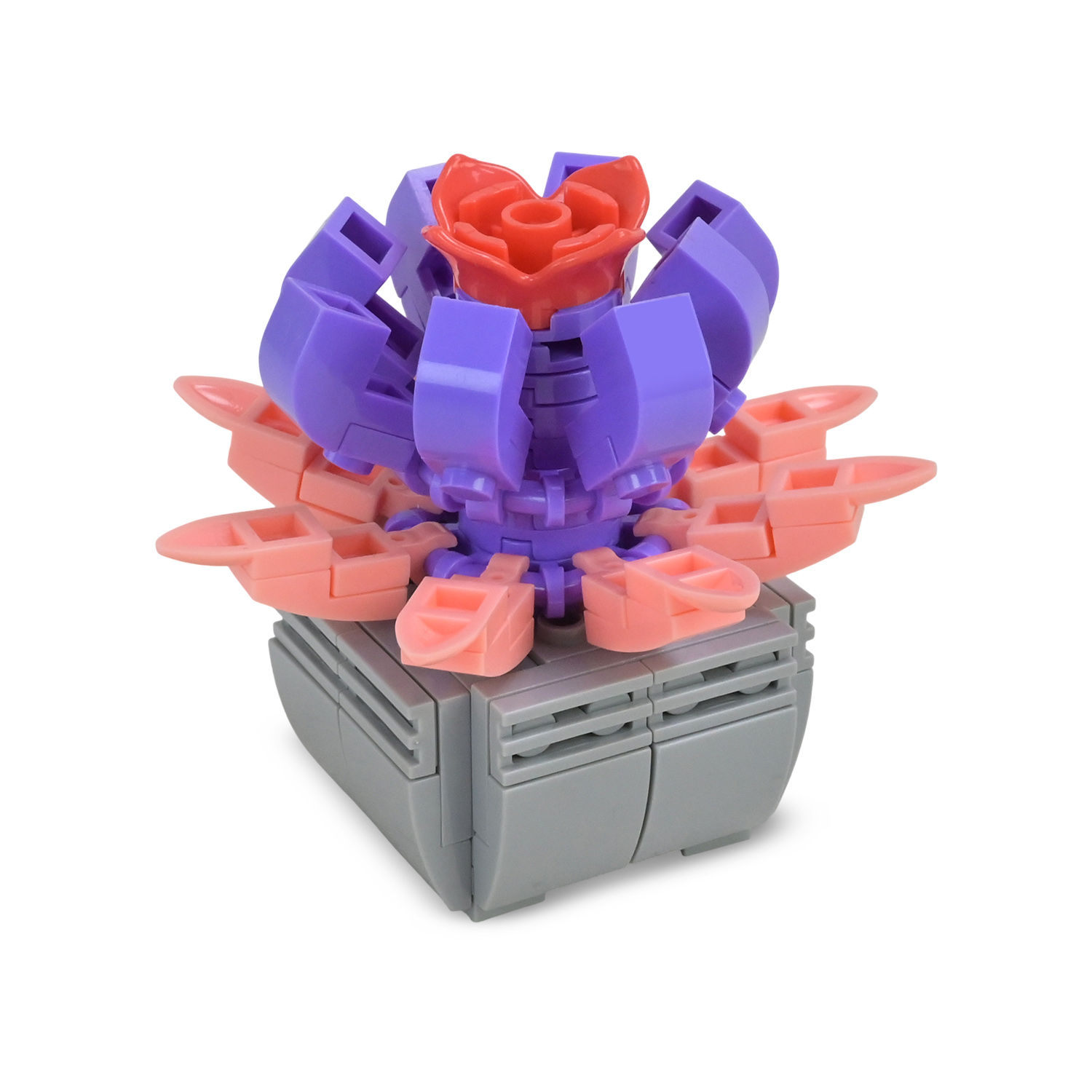 Конструктор арт. 8938 (288шт) 79дет. квіти,12шт 9*4,5*12см у дисплеї 28,1*19,4*12,3см