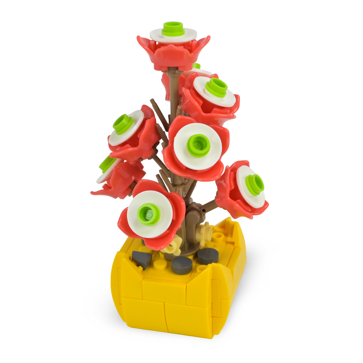 Конструктор арт. 8938 (288шт) 79дет. квіти,12шт 9*4,5*12см у дисплеї 28,1*19,4*12,3см