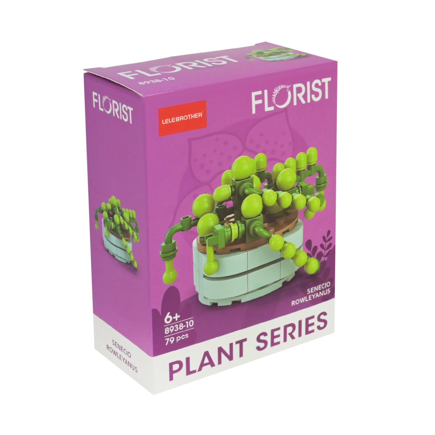 Конструктор арт. 8938 (288шт) 79дет. квіти,12шт 9*4,5*12см у дисплеї 28,1*19,4*12,3см