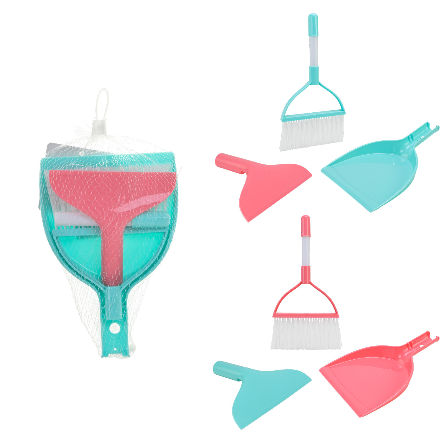 Прибиральника набір арт. CF6668B/9B (216шт/2) аксес пакет 15*4*23 см