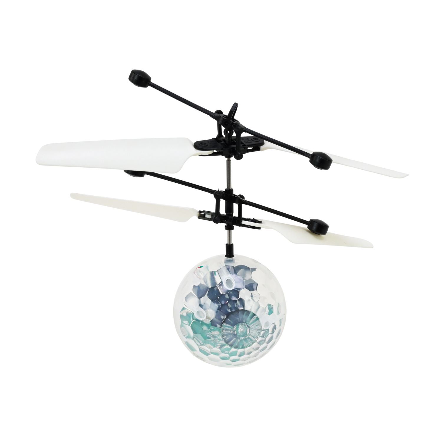 Запускачка арт.. 804 (120шт/2) індукційна куля, батар. світло, мікс кольорів, USB-зярядний пристрій, короб. 16,2*5,5*19,2см