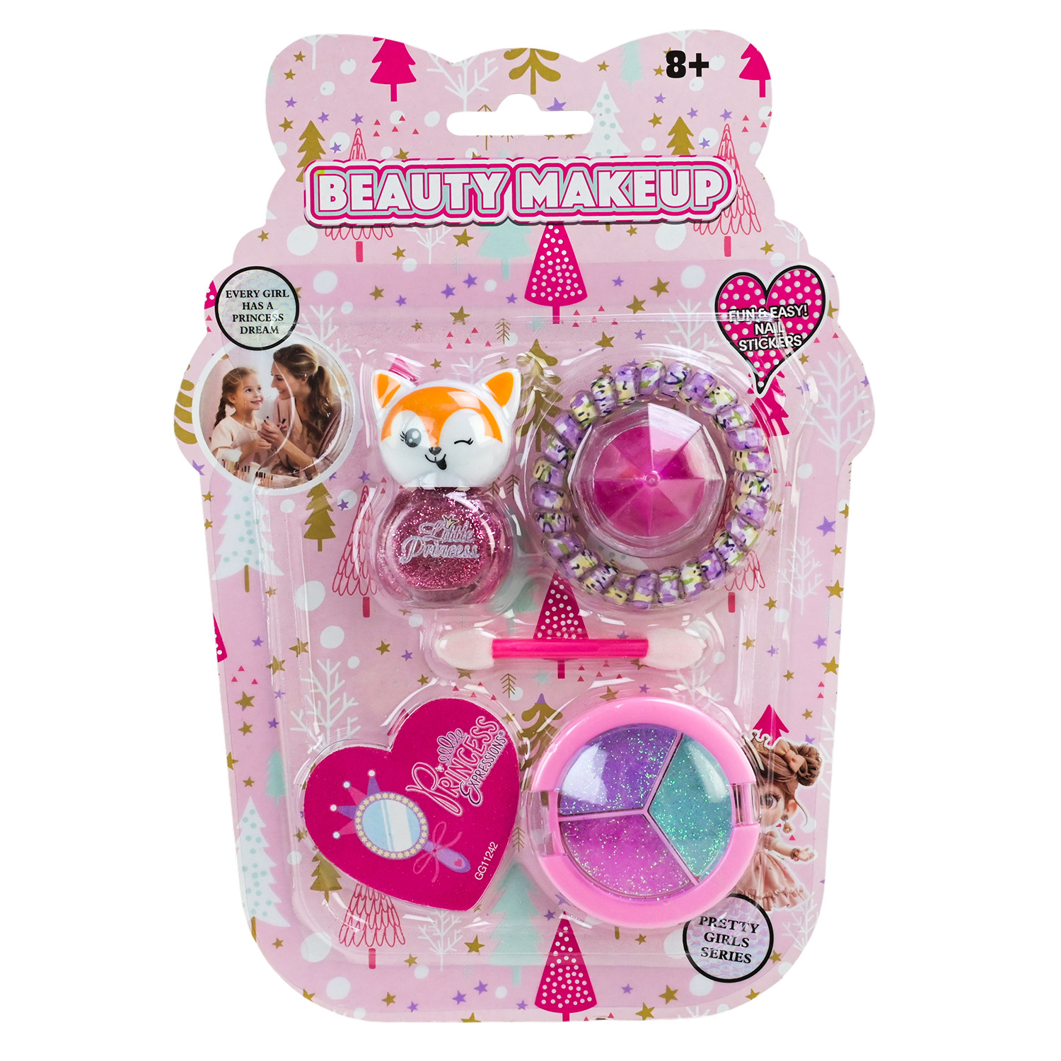 Набір дитячої косметики арт. 2106B (192шт/2)   тіні, аксес планш. 15*22*3