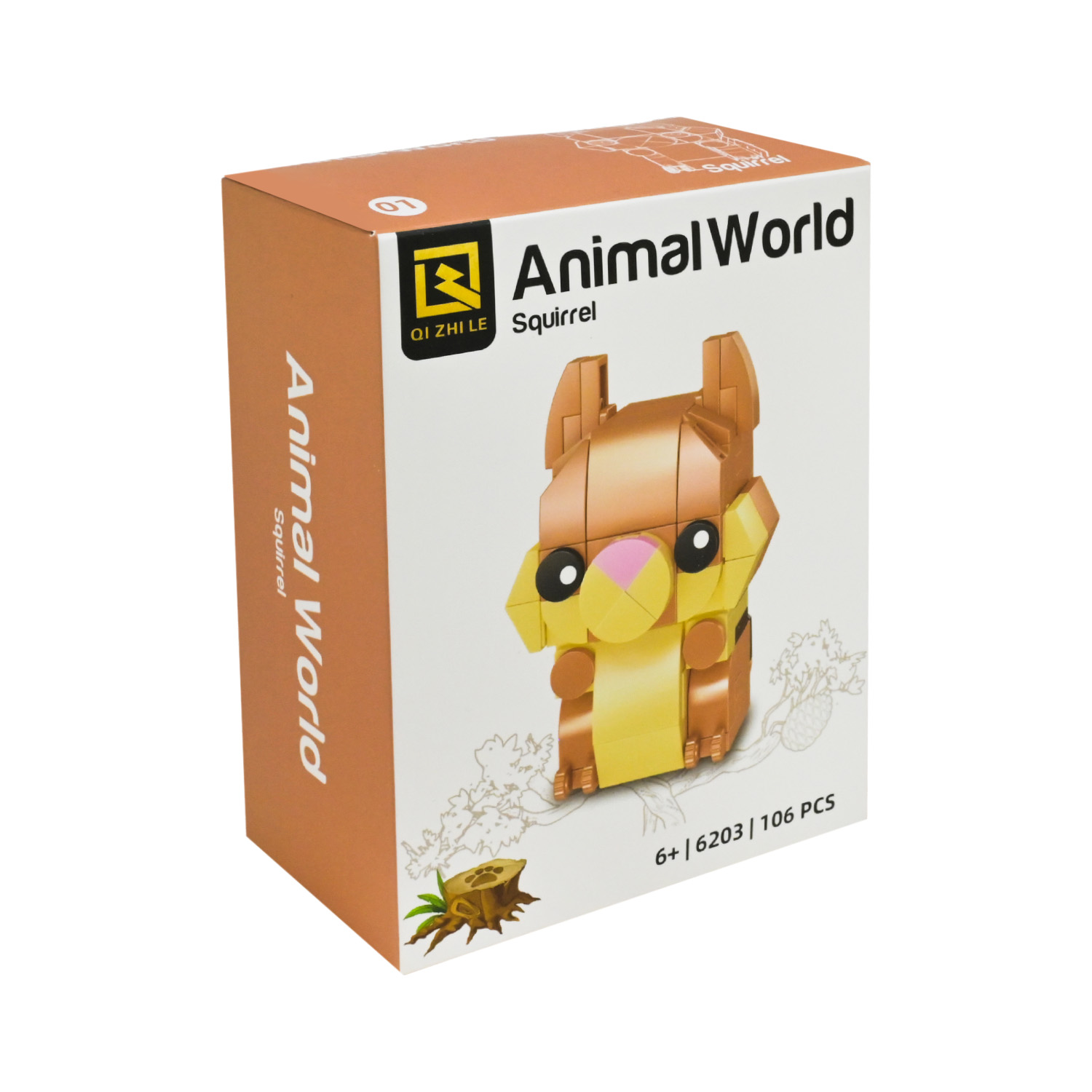 Конструктор арт. 6203 (216шт) 76-148дет. короб. 10*6*13см 18 дисплеїв,12 шт у дисплеї 41,2*17,8*13см