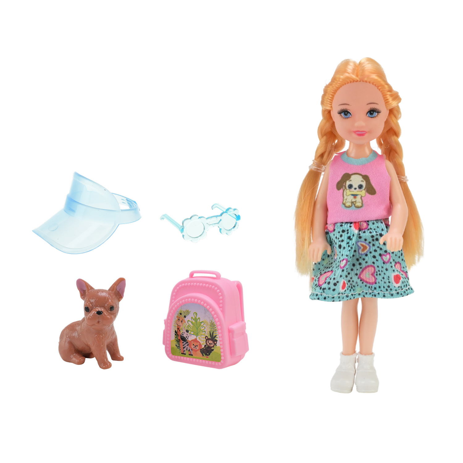 Лялька арт. 8822-27 (288шт/2) мал. Мікс 2 види, аксесуари-сюрпризи у наборі короб. 17*4*12 см