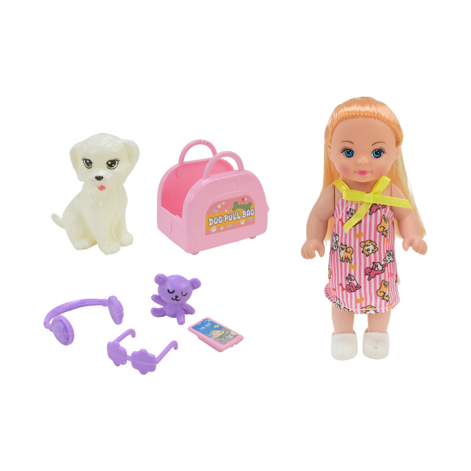 Лялька арт. 8822-25 (288шт/2) мал. Мікс 2 види, аксесуари-сюрпризи у наборі короб. 17*4*12 см