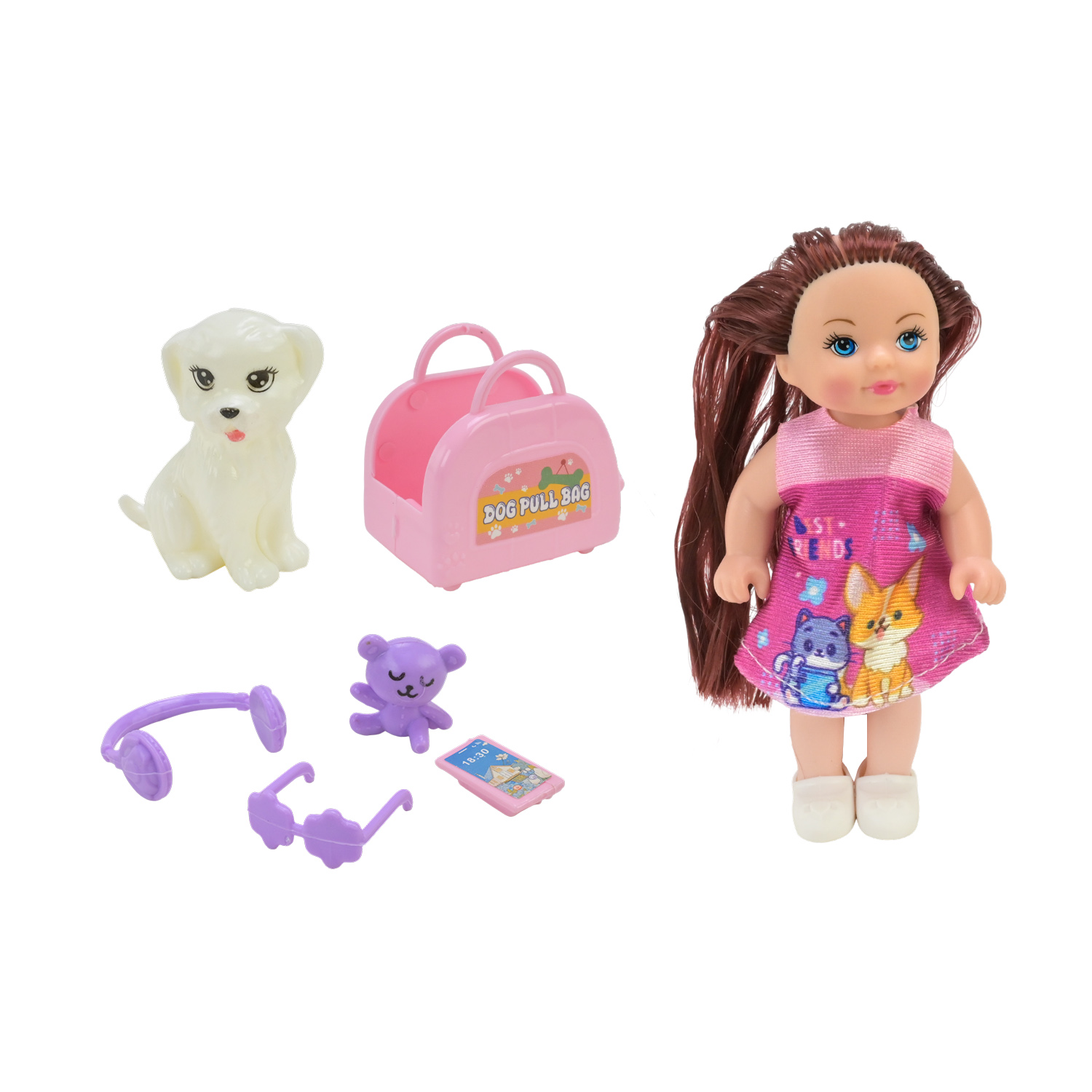 Лялька арт. 8822-25 (288шт/2) мал. Мікс 2 види, аксесуари-сюрпризи у наборі короб. 17*4*12 см