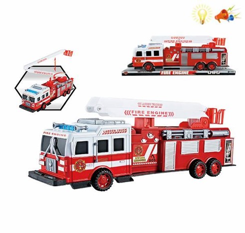 Машина арт. SH-9028 (36шт) iнерц.,батар.,свiтло,звук,під слюдою 46*13*17см