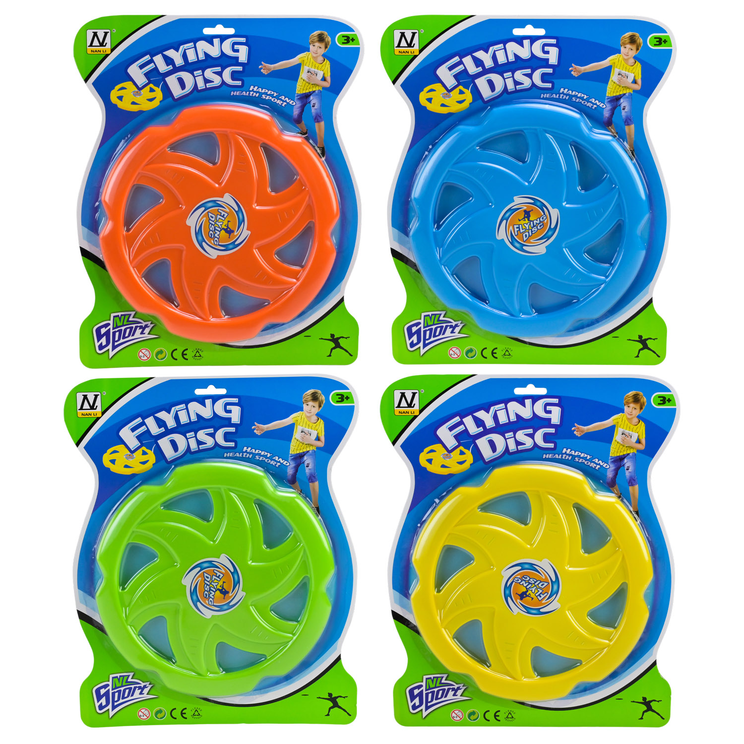 Тарілка арт. NL-13F (96шт/2) діаметр 9" планш. 27,5*2*34,5 см