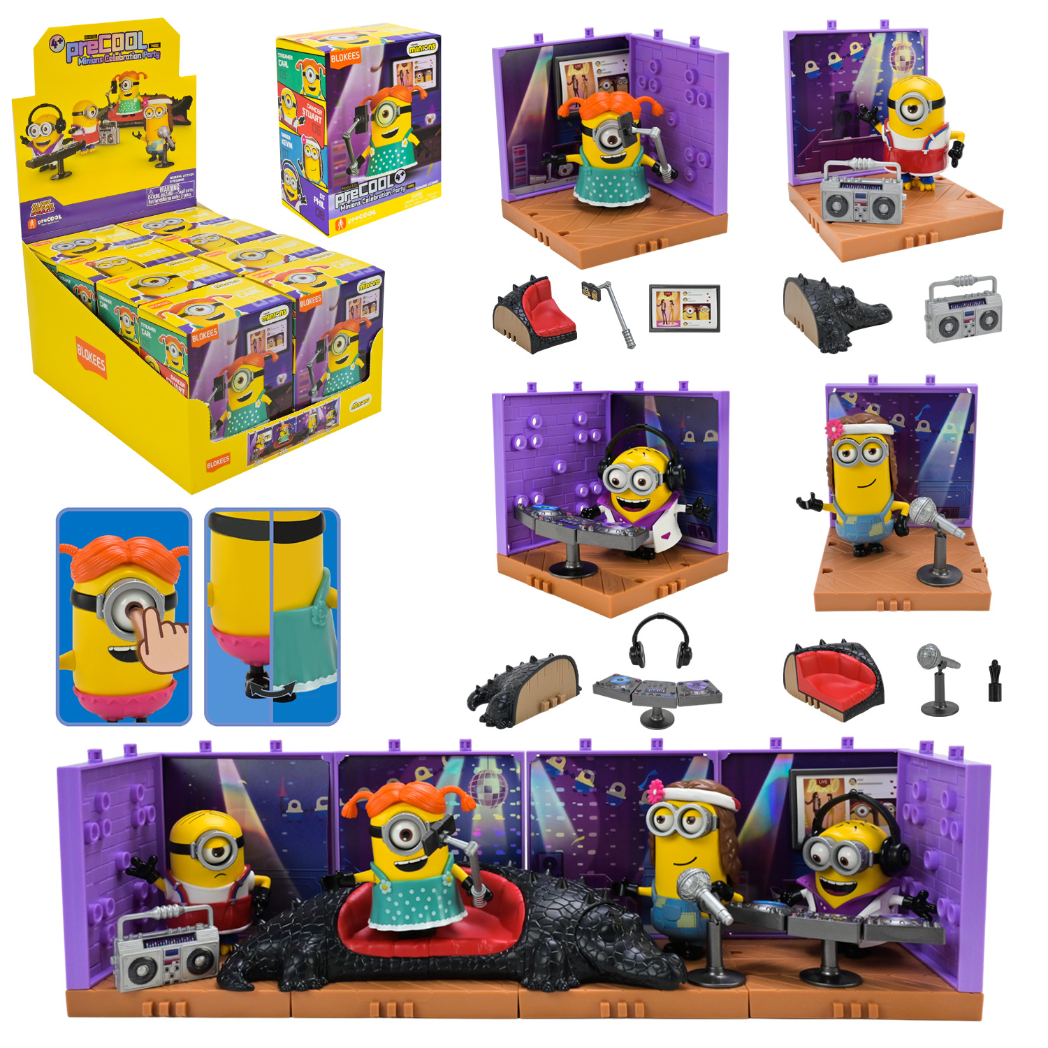 Фігурка арт. 74855 (32шт)  серія 2, 8 видів короб. 11*7*14 дисп.бокс. 22*29*15