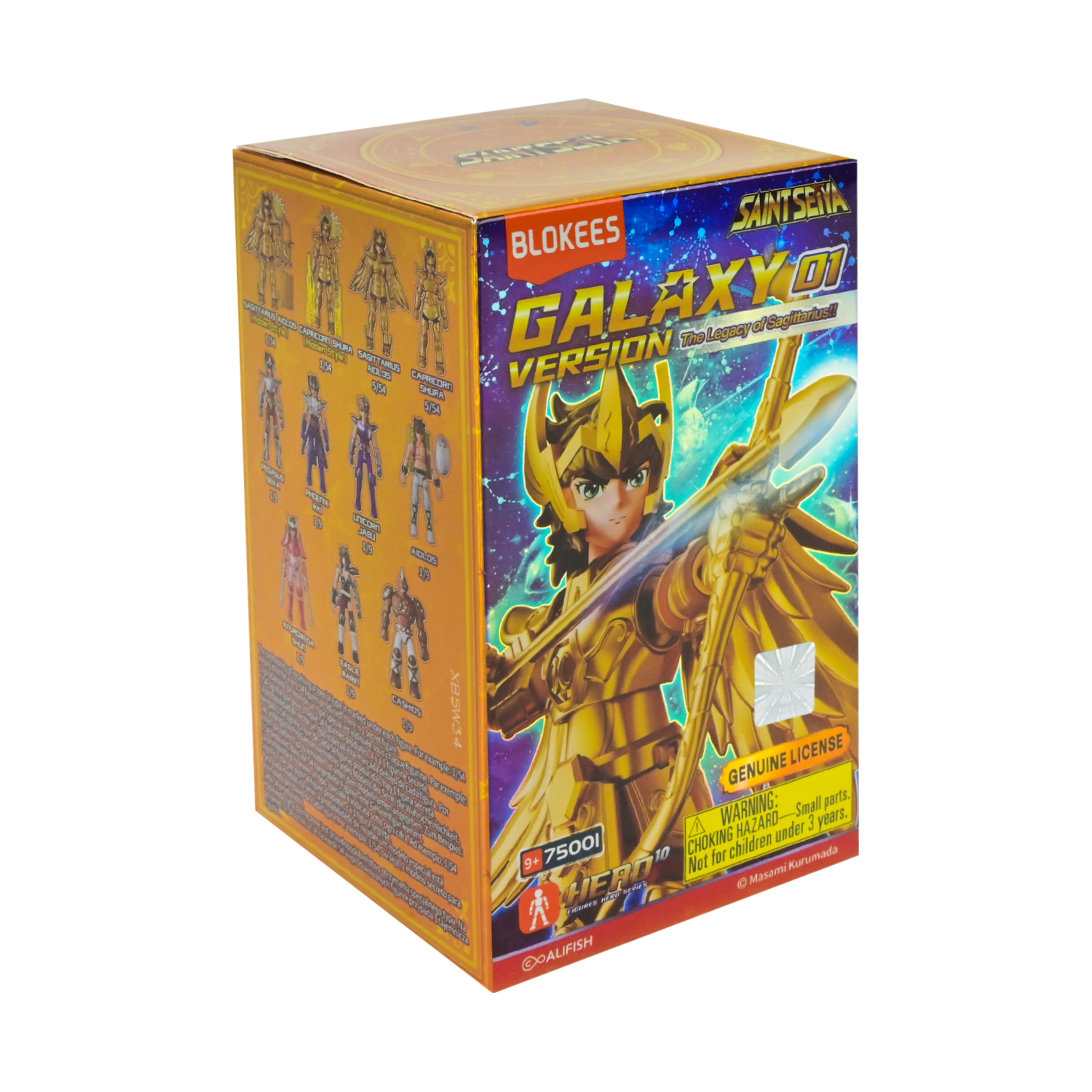 Фігурка арт. 75001 (54шт) Saint Seiya GALAXY серія 1, 9 видів короб. 7*7*12 дисп.бокс. 23*22*12