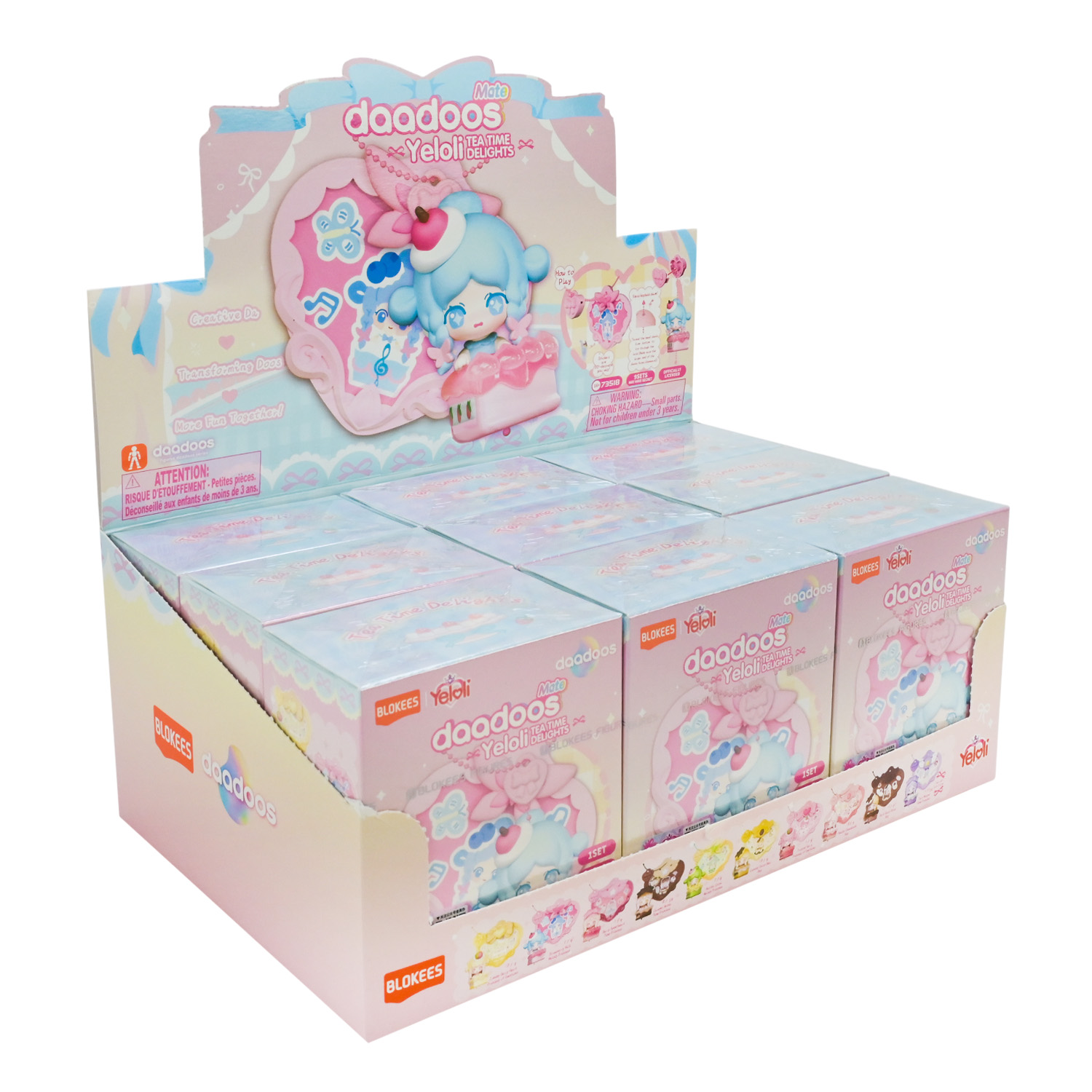 Фігурка арт. 73518 (54шт) 9шт дисп.бокс. коробка 9*5,5*10,5 дисп.бокс. 27*17*11