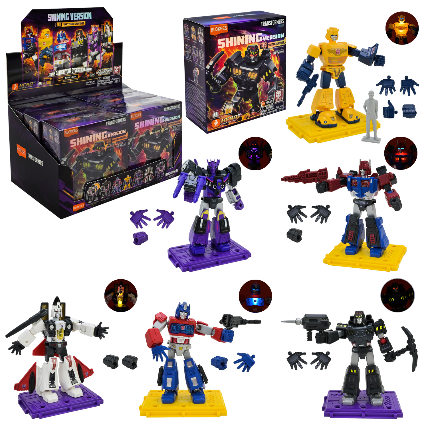 Фігурка арт. 71123 (36шт)  6 шт. у дисп.бокс.коробка 11*5*12 дисп.бокс. 22*15*13