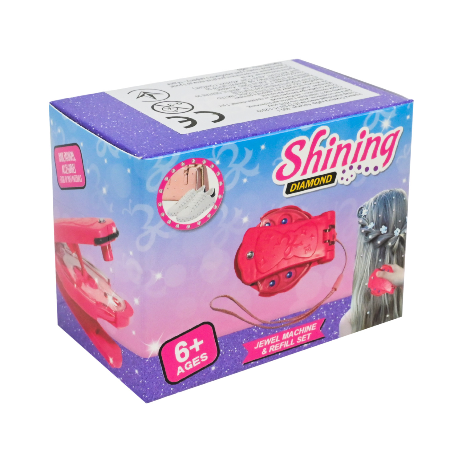 Стиліста набір арт. 900-1 (144шт) прибор для нанесення страз +наліпки короб. 8*5*6,5