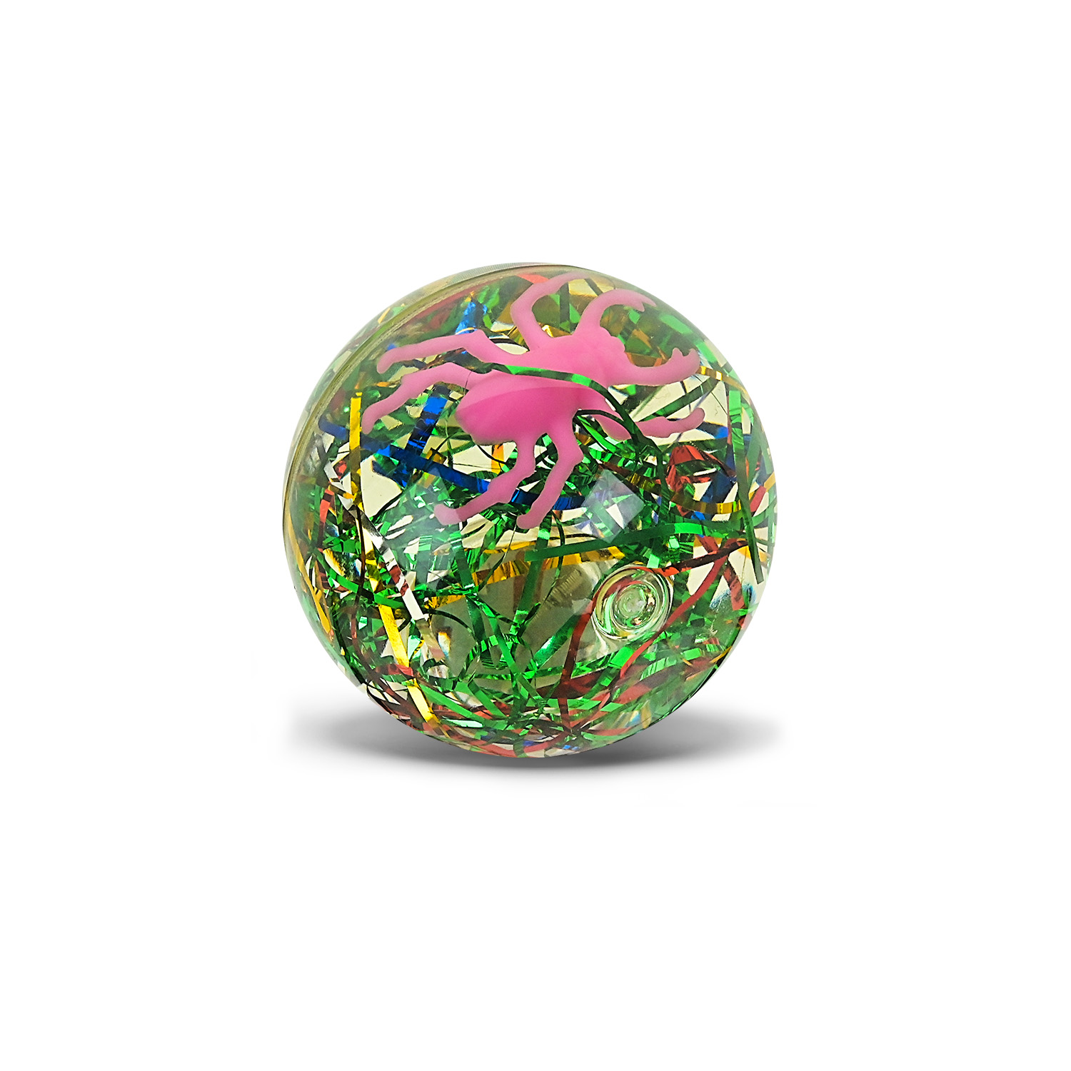 Cтрибунець арт. PR26212 (144шт) 12 шт. в боксі, світло, р-р іграшки 6,5 см