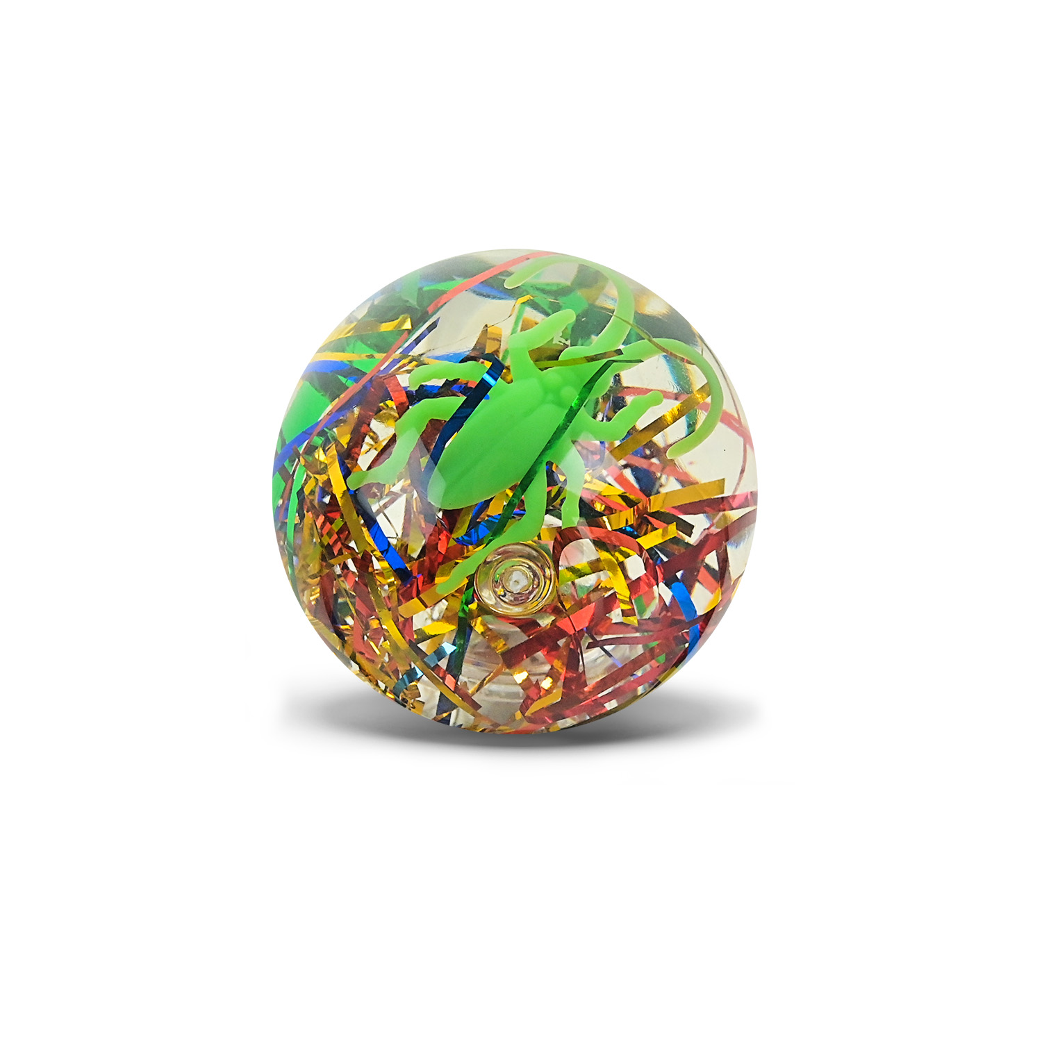 Cтрибунець арт. PR26212 (144шт) 12 шт. в боксі, світло, р-р іграшки 6,5 см