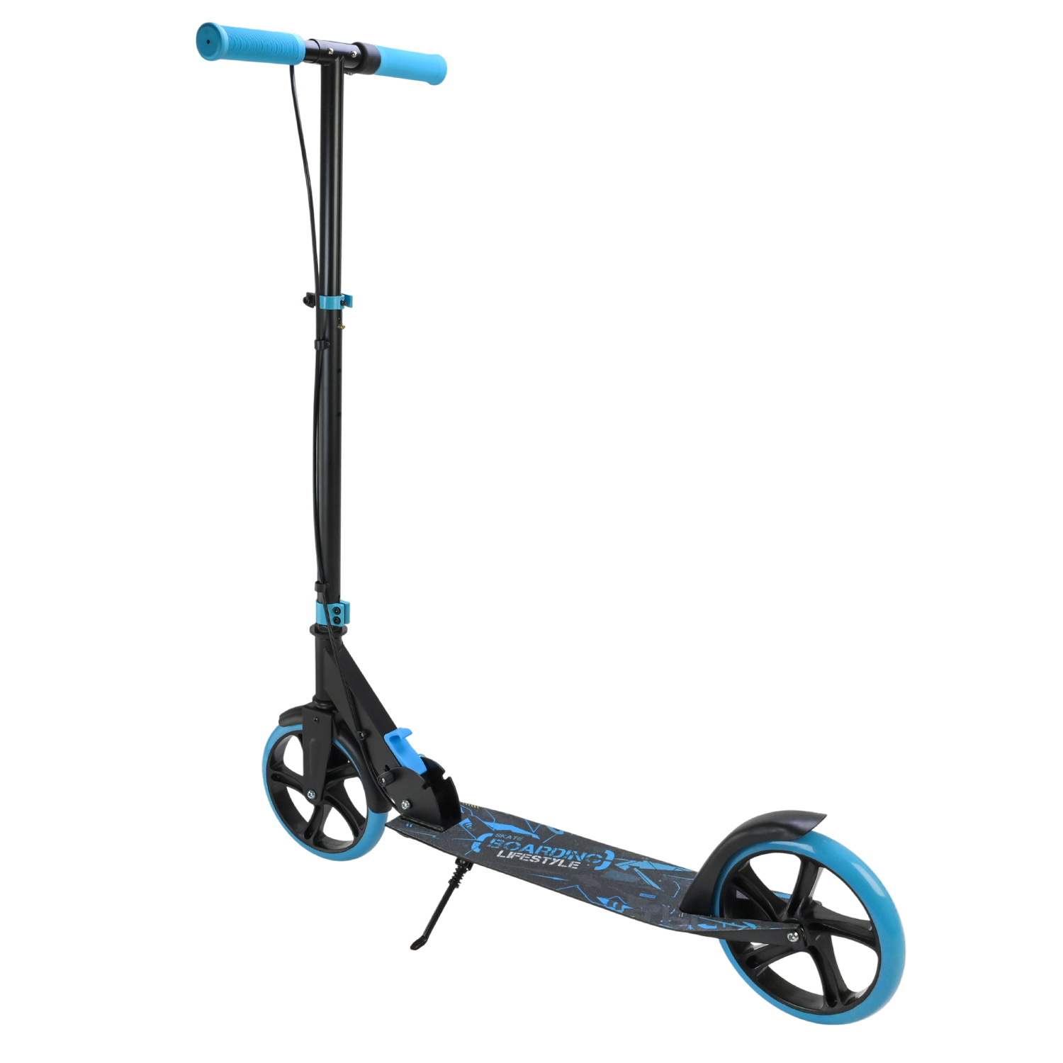 Самокат міський 2-х коліс. арт. SC2623 (6шт) сталевий,колеса 200 мм,гальмо 4 кольори короб.74*12*28 см