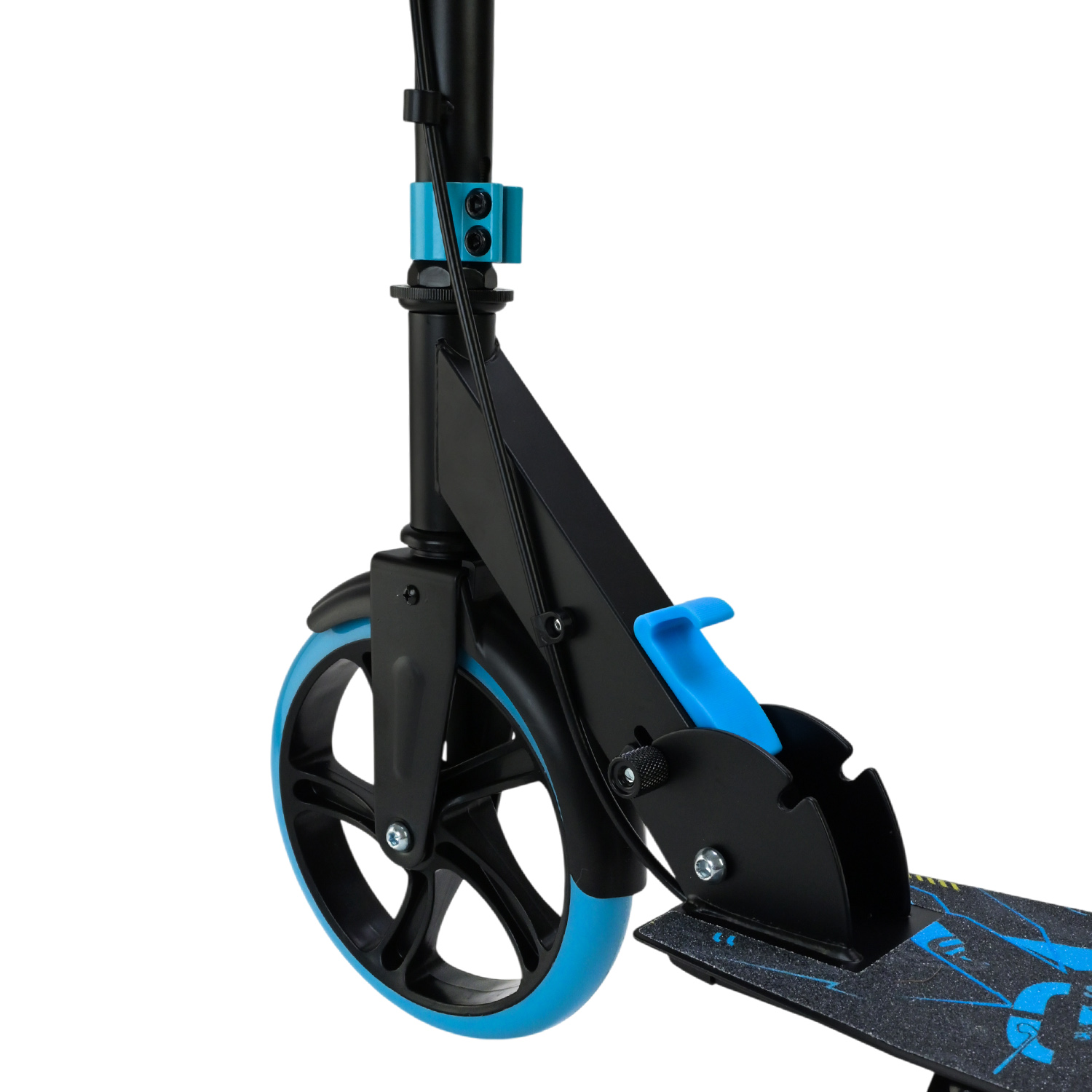 Самокат міський 2-х коліс. арт. SC2623 (6шт) сталевий,колеса 200 мм,гальмо 4 кольори короб.74*12*28 см