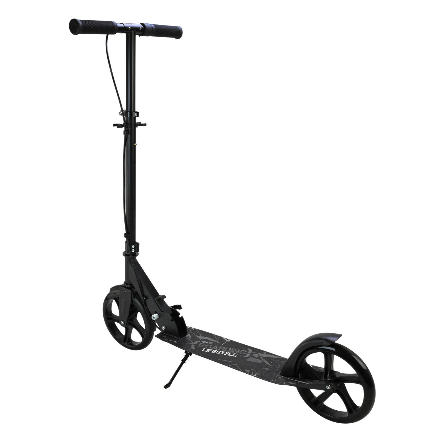 Самокат міський 2-х коліс. арт. SC2623 (6шт) сталевий,колеса 200 мм,гальмо 4 кольори короб.74*12*28 см