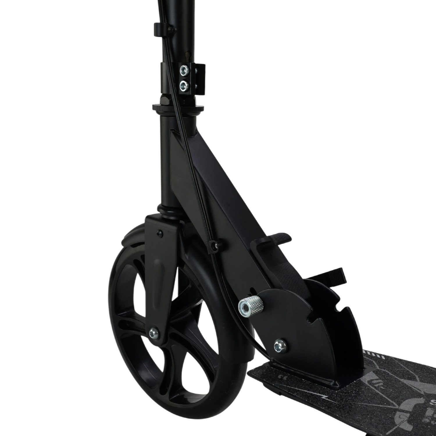 Самокат міський 2-х коліс. арт. SC2623 (6шт) сталевий,колеса 200 мм,гальмо 4 кольори короб.74*12*28 см