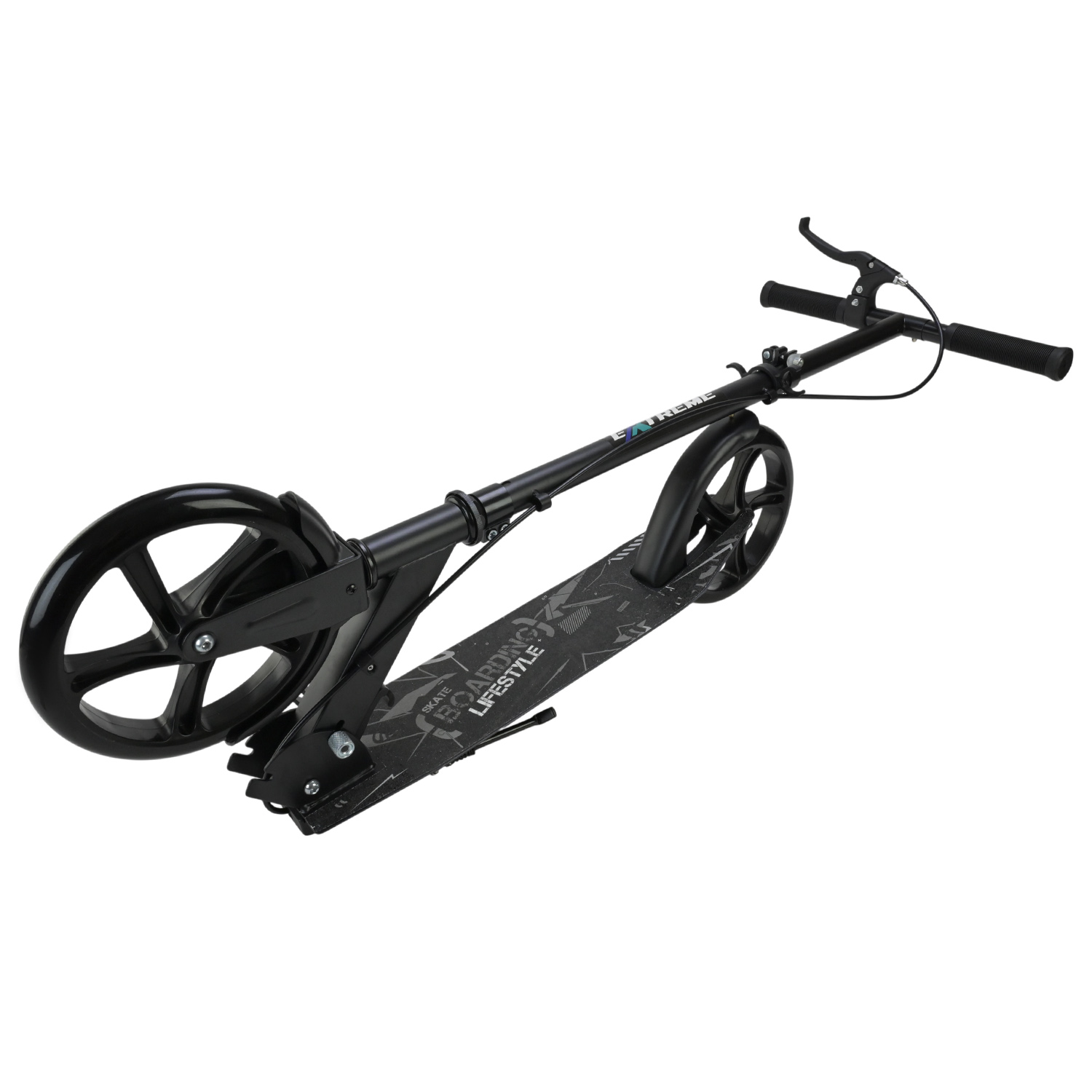 Самокат міський 2-х коліс. арт. SC2623 (6шт) сталевий,колеса 200 мм,гальмо 4 кольори короб.74*12*28 см