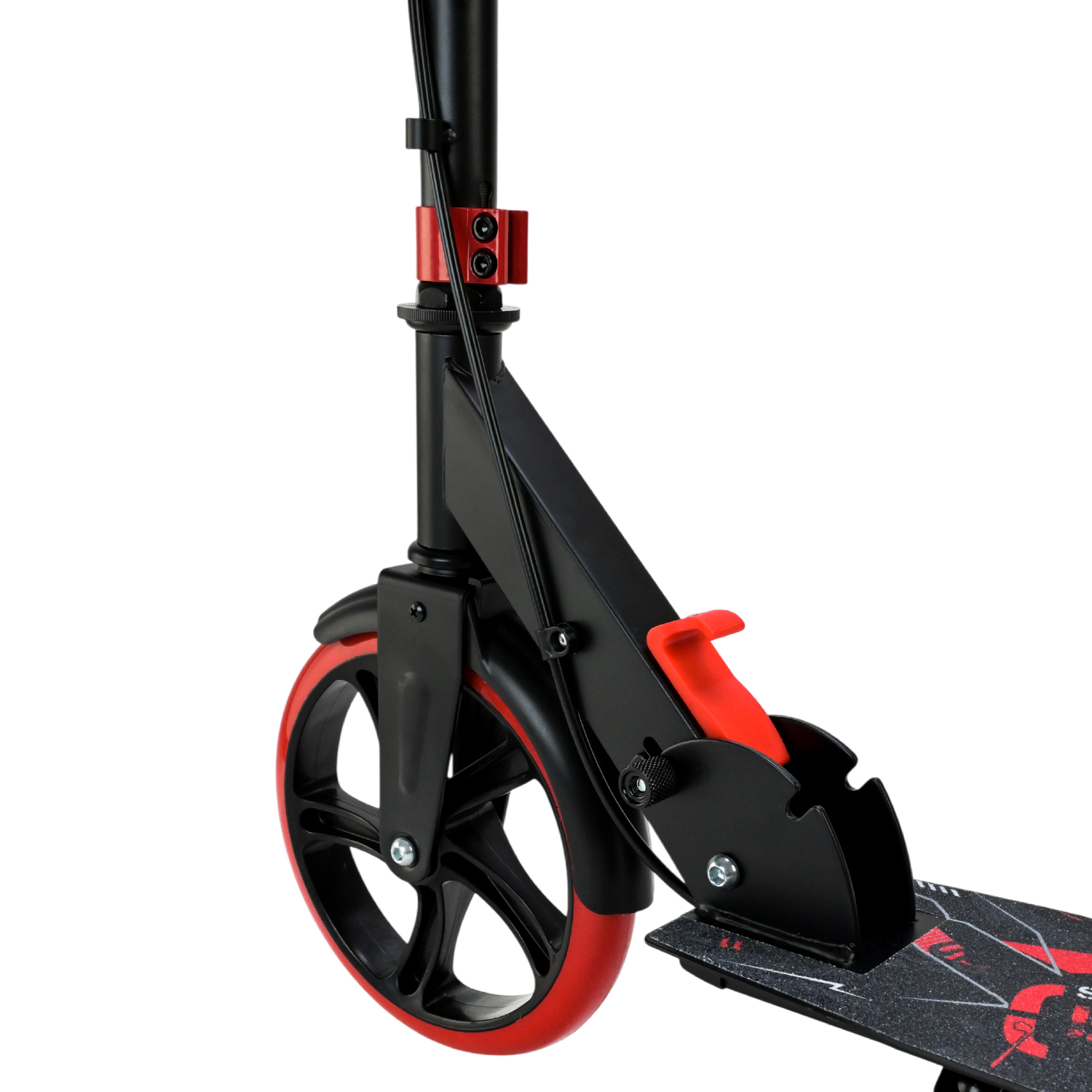 Самокат міський 2-х коліс. арт. SC2623 (6шт) сталевий,колеса 200 мм,гальмо 4 кольори короб.74*12*28 см