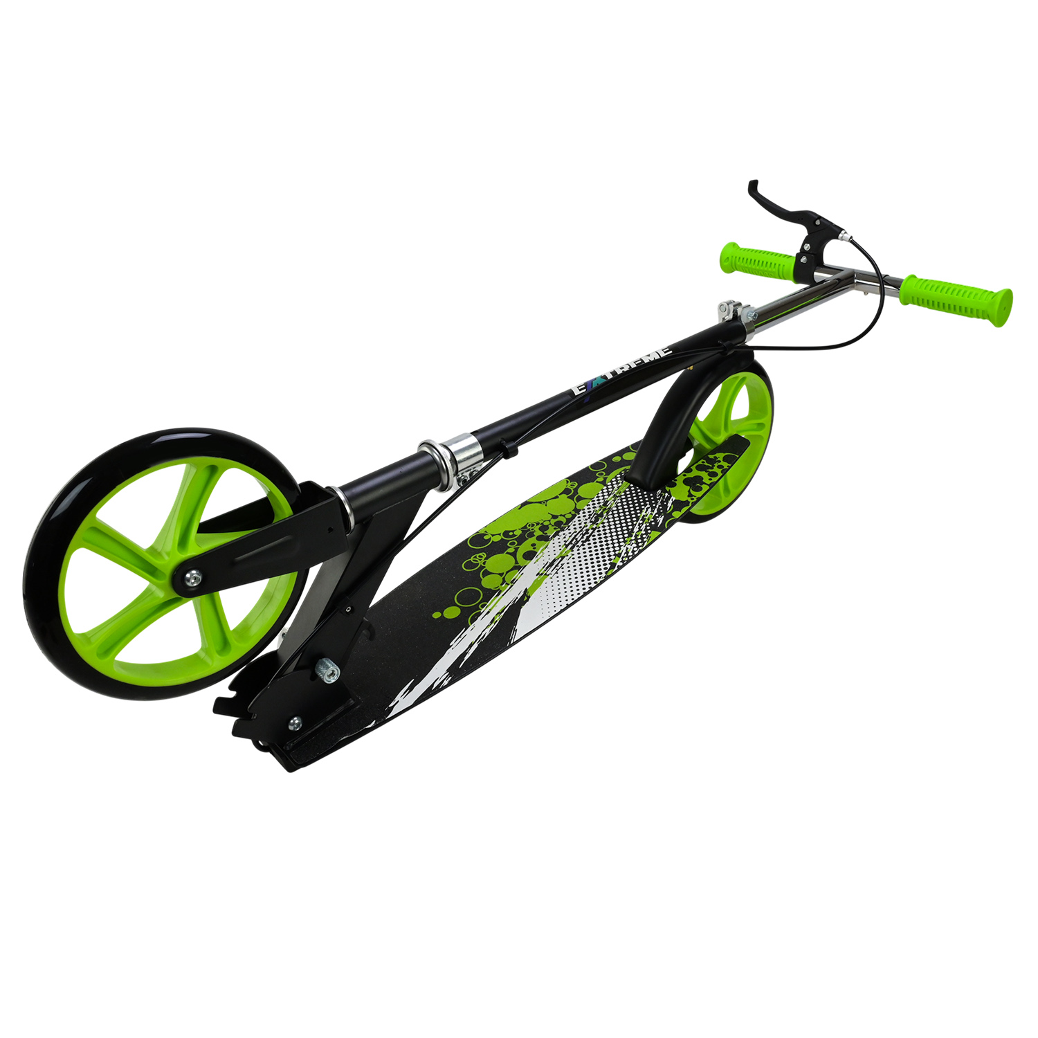 Самокат міський 2-х коліс. арт. SC2624 (6шт) сталевий,колеса 200 мм,гальмо 4 кольори короб.79*15*28 см