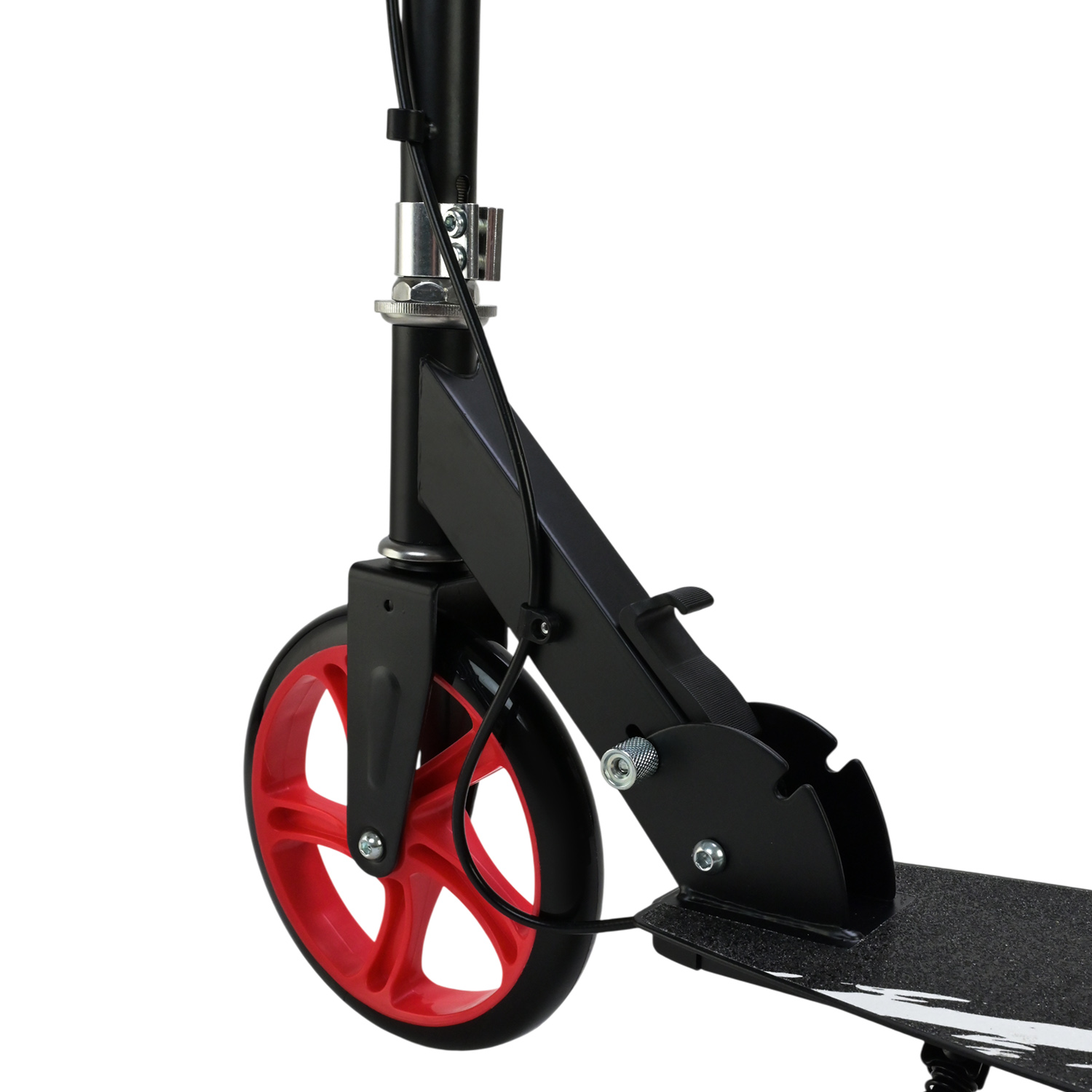 Самокат міський 2-х коліс. арт. SC2624 (6шт) сталевий,колеса 200 мм,гальмо 4 кольори короб.79*15*28 см