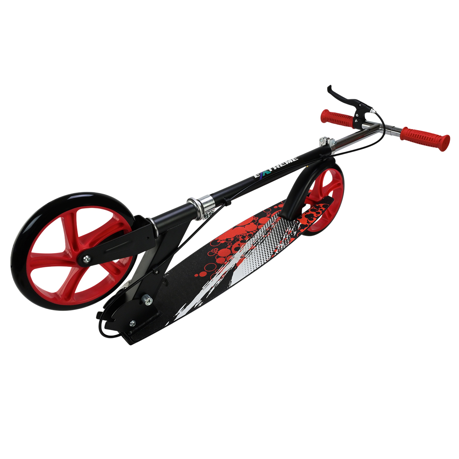 Самокат міський 2-х коліс. арт. SC2624 (6шт) сталевий,колеса 200 мм,гальмо 4 кольори короб.79*15*28 см