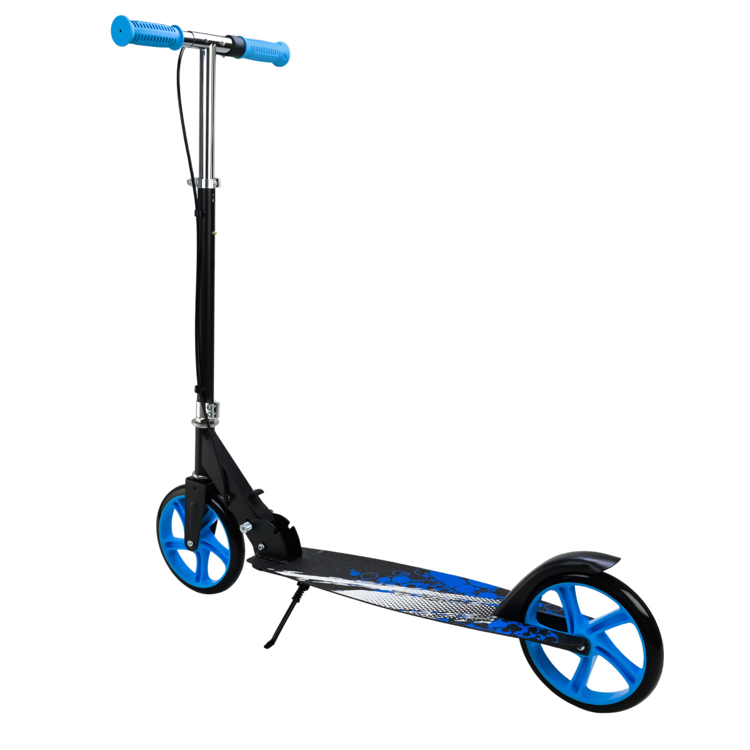 Самокат міський 2-х коліс. арт. SC2624 (6шт) сталевий,колеса 200 мм,гальмо 4 кольори короб.79*15*28 см