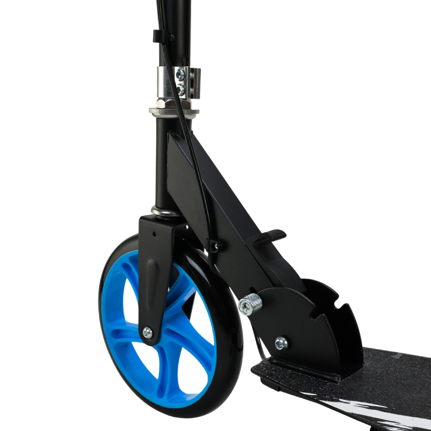 Самокат міський 2-х коліс. арт. SC2624 (6шт) сталевий,колеса 200 мм,гальмо 4 кольори короб.79*15*28 см