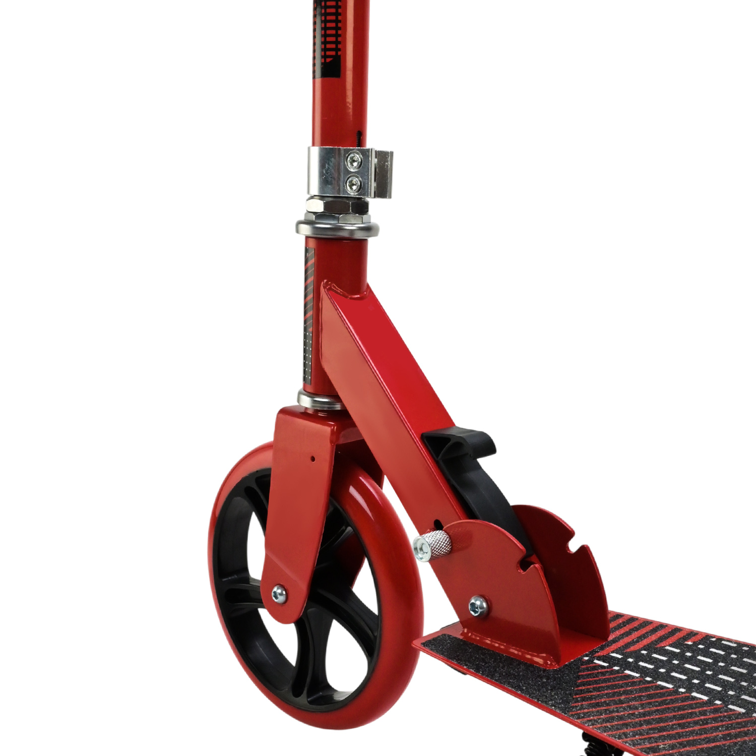 Самокат міський 2-х коліс. арт. SC2625 (4шт) сталевий,колеса 200 мм,гальмо 4 кольори короб.79*13*28 см