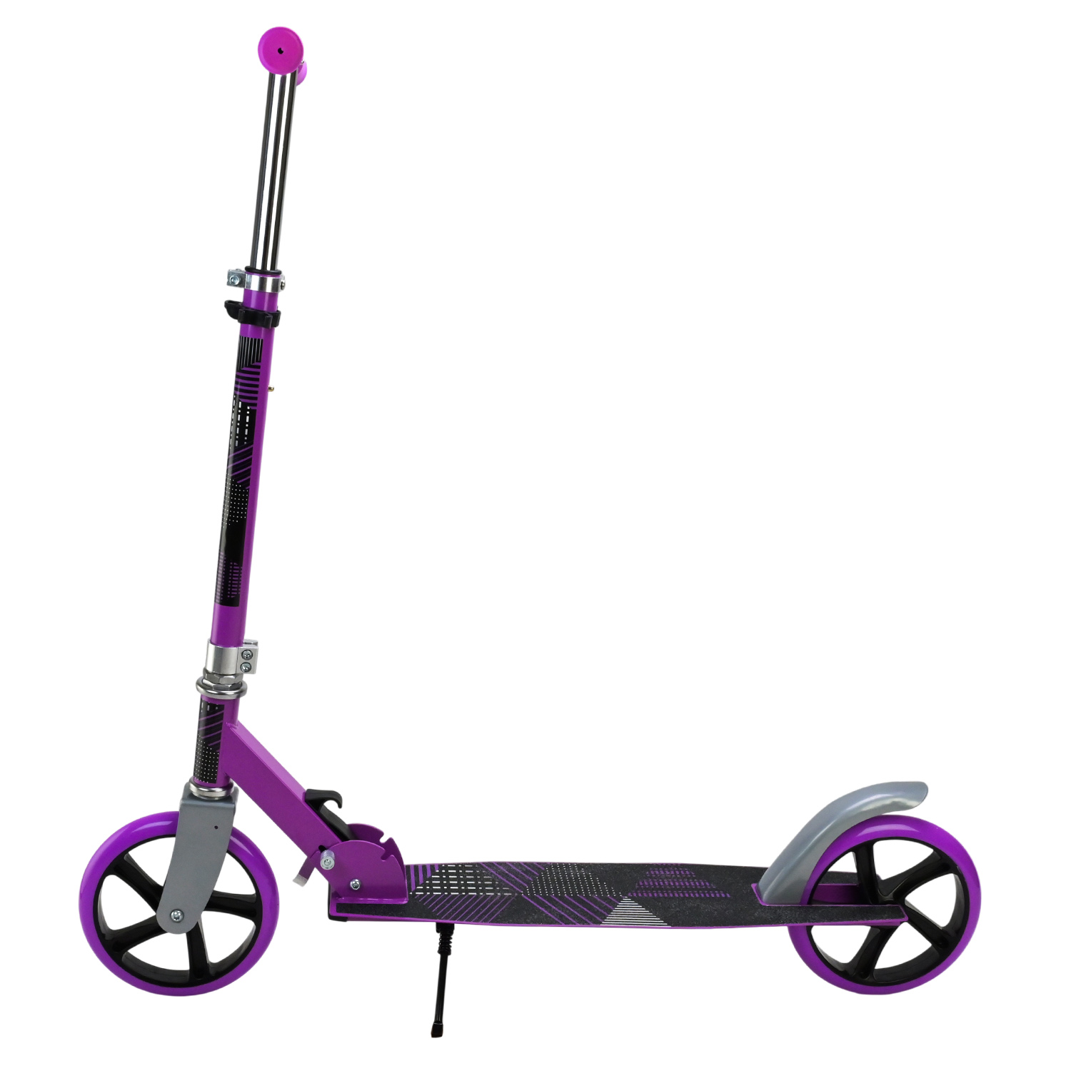 Самокат міський 2-х коліс. арт. SC2625 (4шт) сталевий,колеса 200 мм,гальмо 4 кольори короб.79*13*28 см