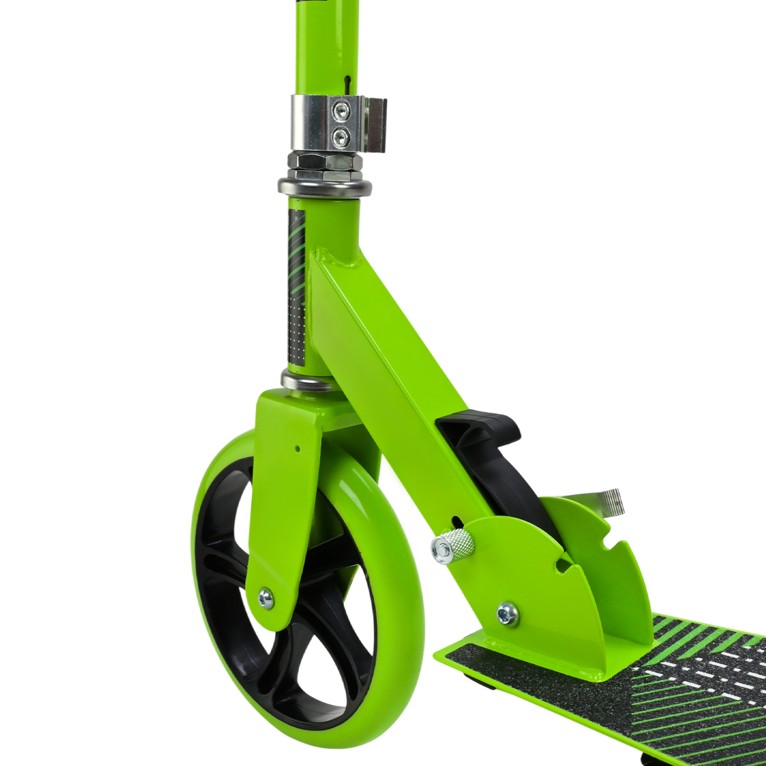 Самокат міський 2-х коліс. арт. SC2625 (4шт) сталевий,колеса 200 мм,гальмо 4 кольори короб.79*13*28 см