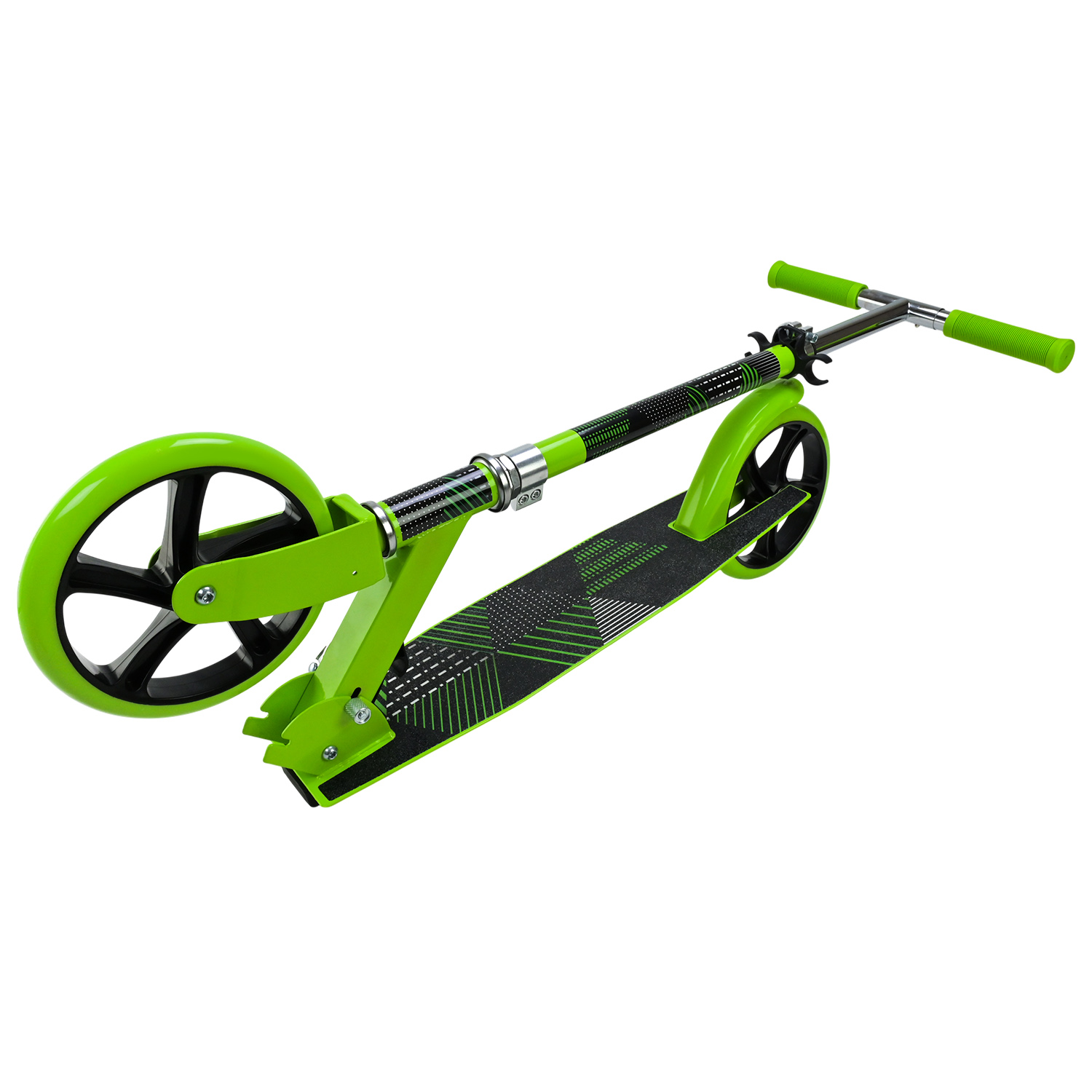 Самокат міський 2-х коліс. арт. SC2625 (4шт) сталевий,колеса 200 мм,гальмо 4 кольори короб.79*13*28 см