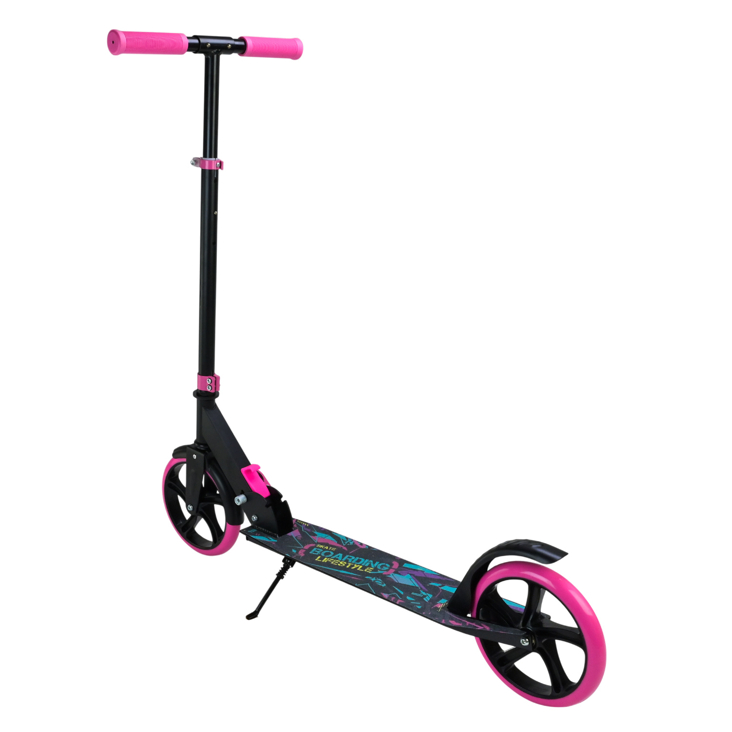 Самокат міський 2-х коліс. арт. SC2626 (6шт) алюміній,колеса 200 мм,гальмо 4 кольори короб.76*12*28 см