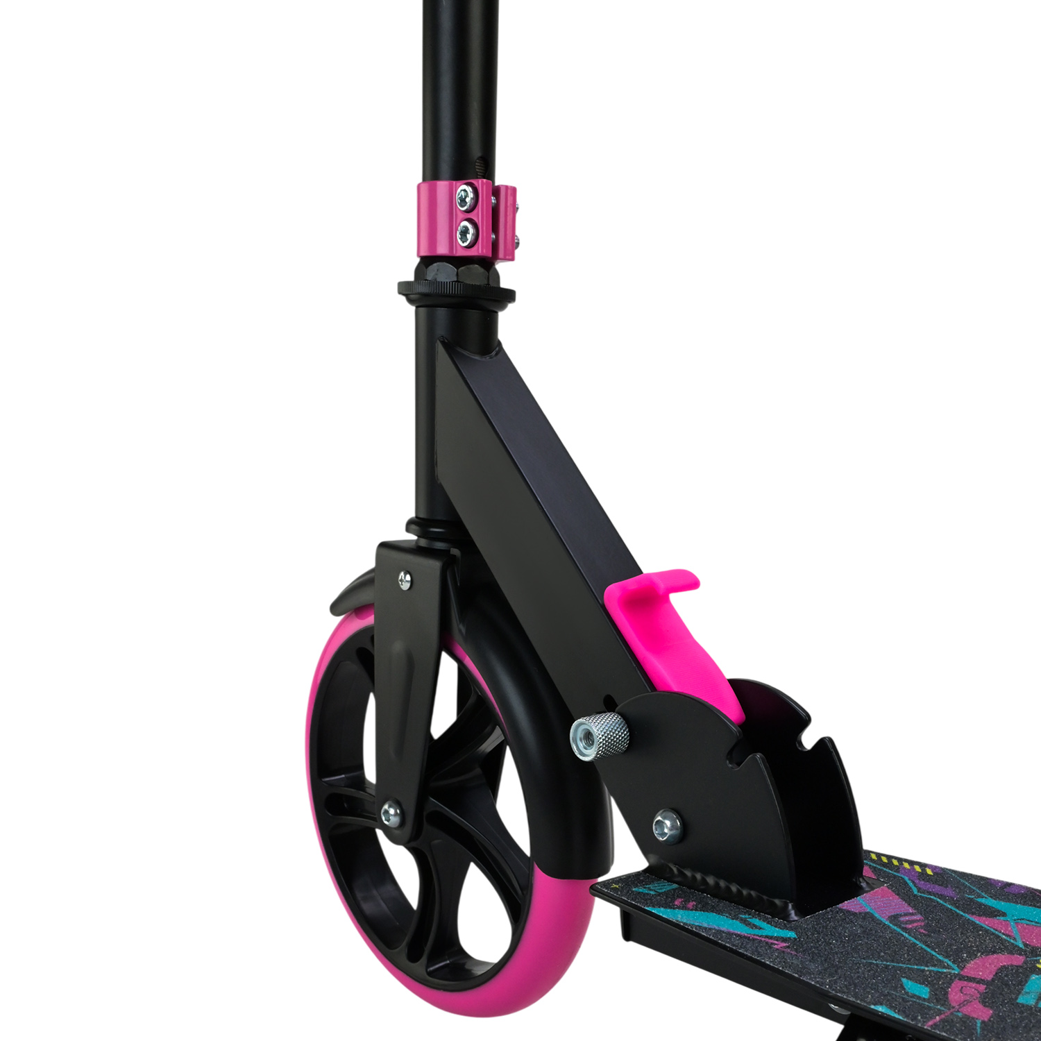 Самокат міський 2-х коліс. арт. SC2626 (6шт) алюміній,колеса 200 мм,гальмо 4 кольори короб.76*12*28 см