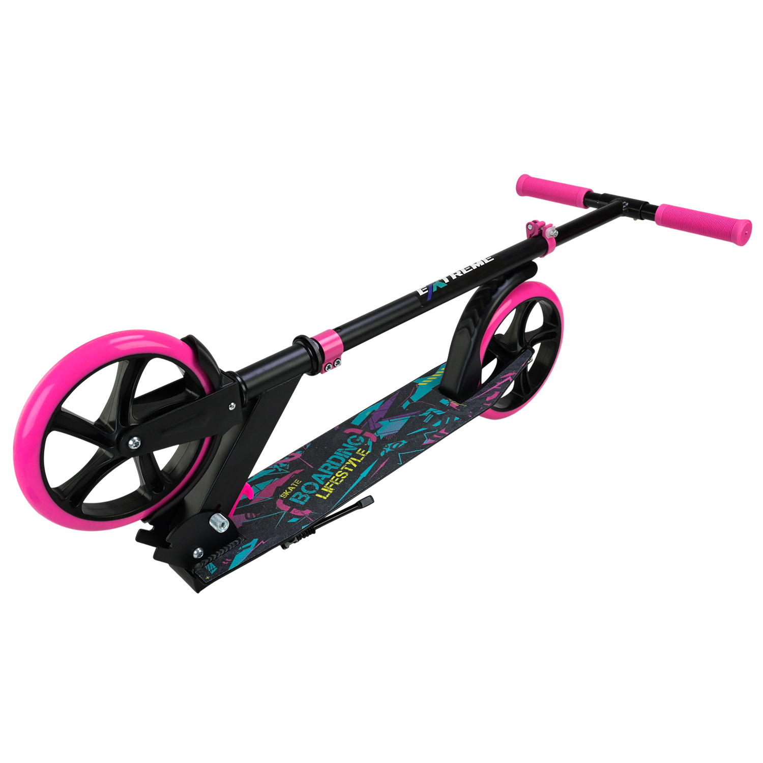 Самокат міський 2-х коліс. арт. SC2626 (6шт) алюміній,колеса 200 мм,гальмо 4 кольори короб.76*12*28 см