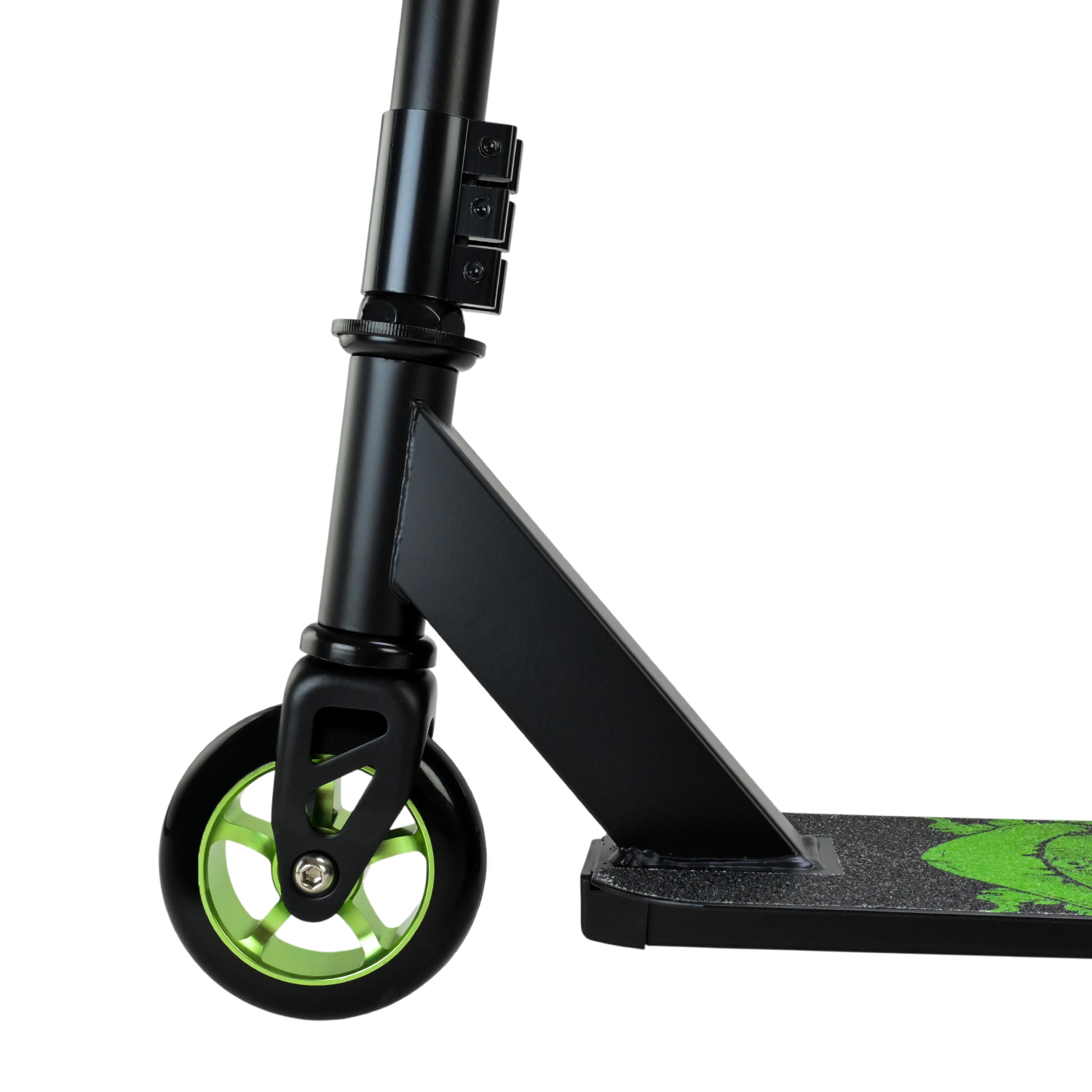 Самокат трюковий арт. TR2627 (6шт) колеса PU 110мм,диск алюм 3 кольори короб. 63*11*54 см