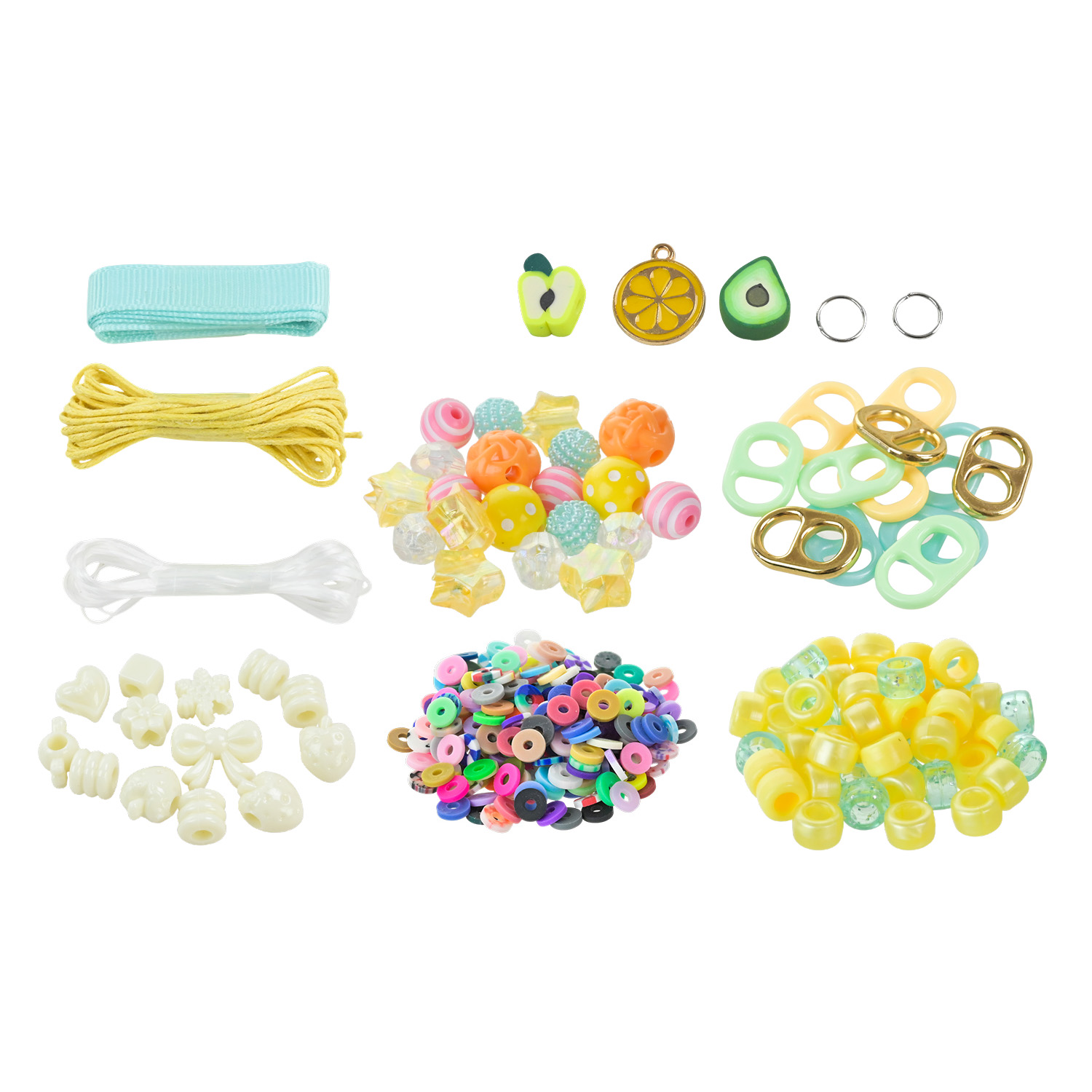 Бісер арт. 11743 (144шт/2) lemon, планшет 13*5,2*22см