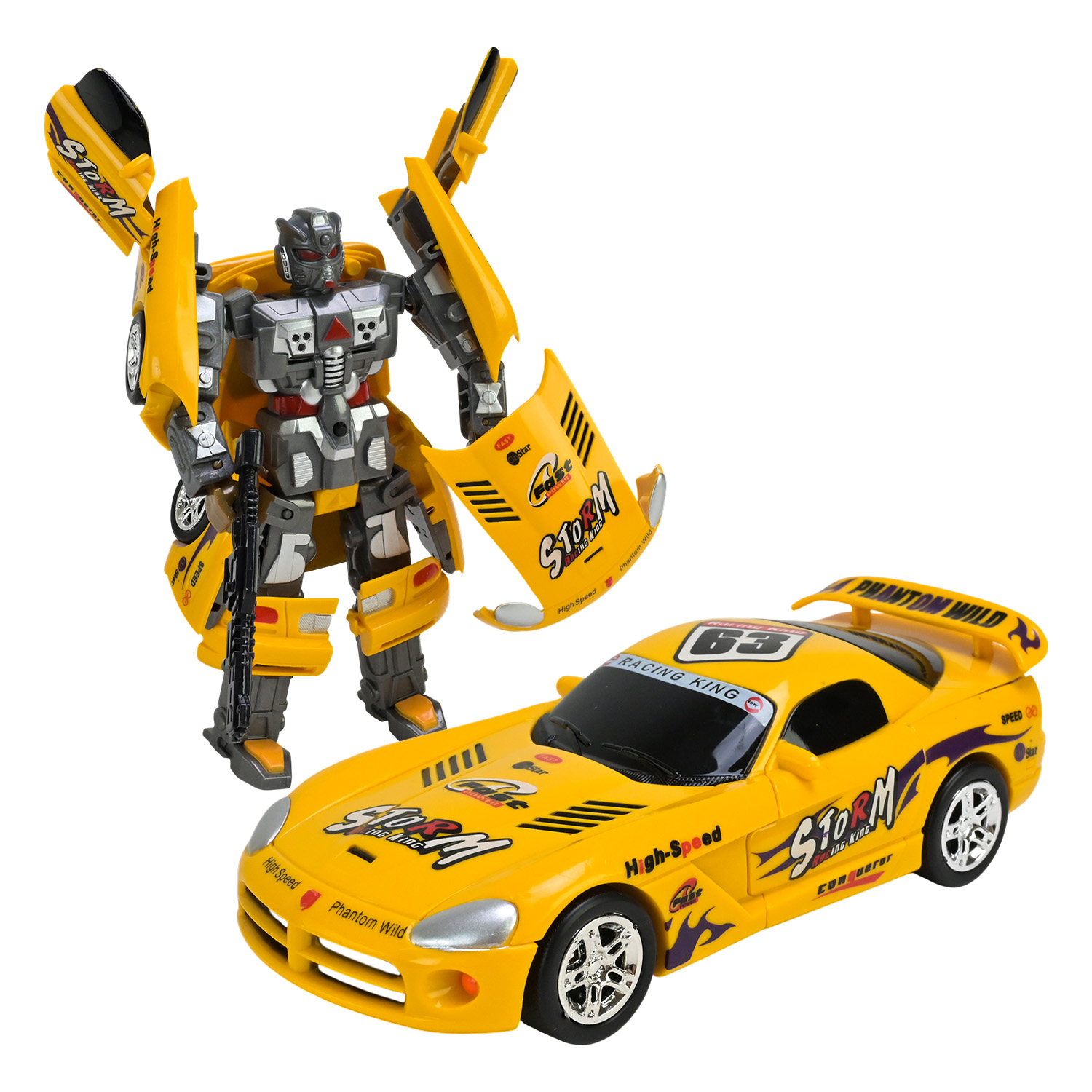 Трансформер арт.899-7 (36шт/2) 2 види,короб 32*22*8,5см