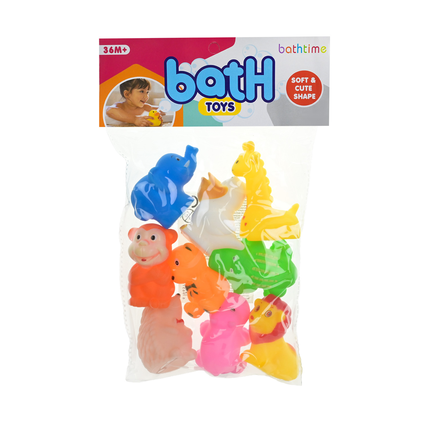 Пискавка арт. 88-45 (192шт/2) р-р 6,5*4,5*4см, 9 шт., пакет 17*5*26см.