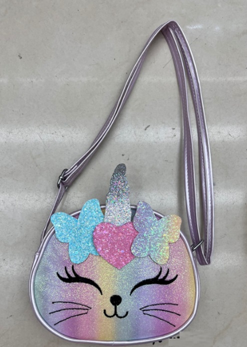 Сумочка дитяча арт. C2224 (240шт) 4 кольори 19*15*6 см