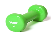 Гантелі арт. FT0863 (16шт) вінілове покриття 1,5 кг