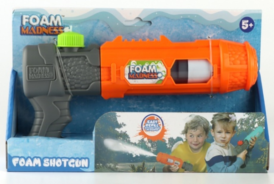 Водний пістолет арт. F9109 (48шт/2)   стріляє піною, у короб.