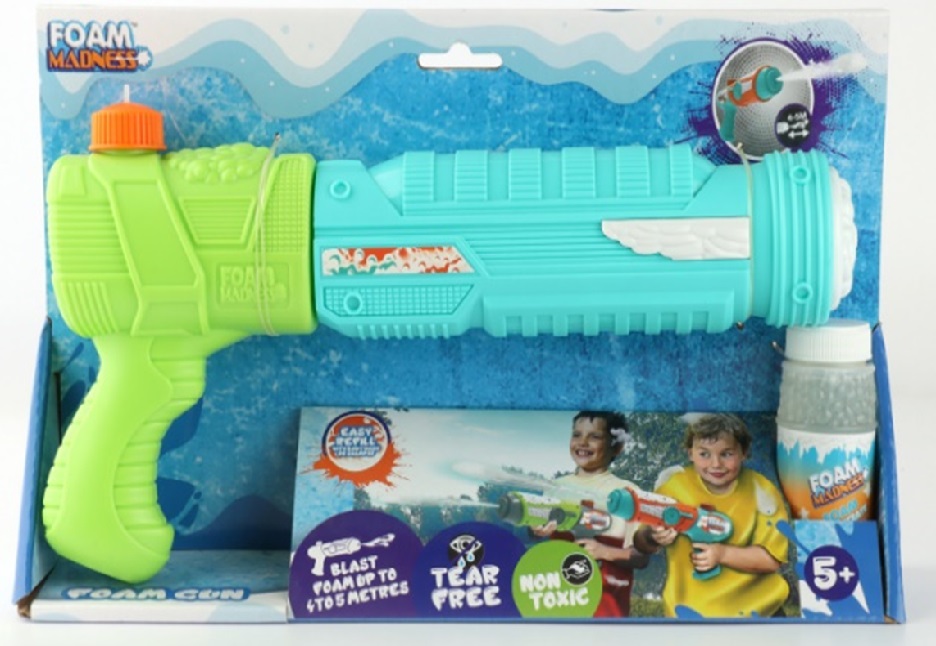 Водний пістолет арт. F9106 (24шт)   стріляє піною, у короб.