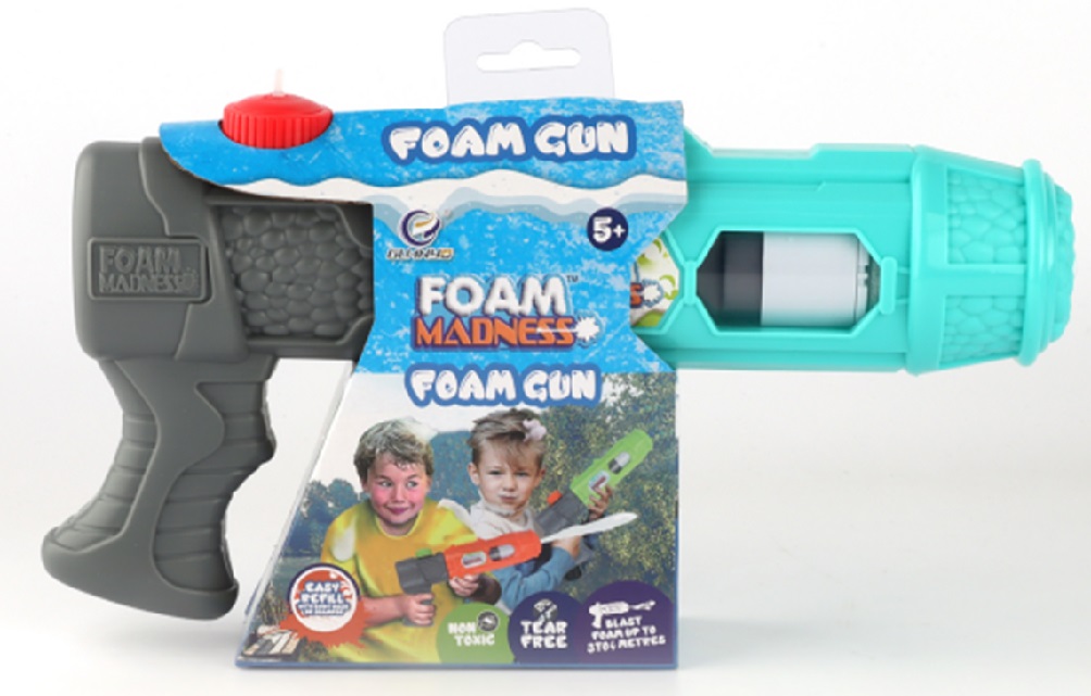 Водний пістолет арт. F9109-3 (48шт/2)   стріляє піною, у короб.