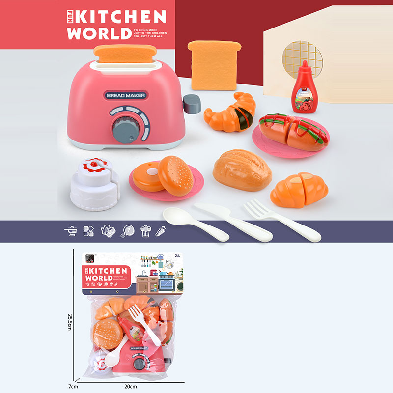 Побутова техніка арт. H-83 (216шт/2)   тостер, аксес пакет 26*7*20 см