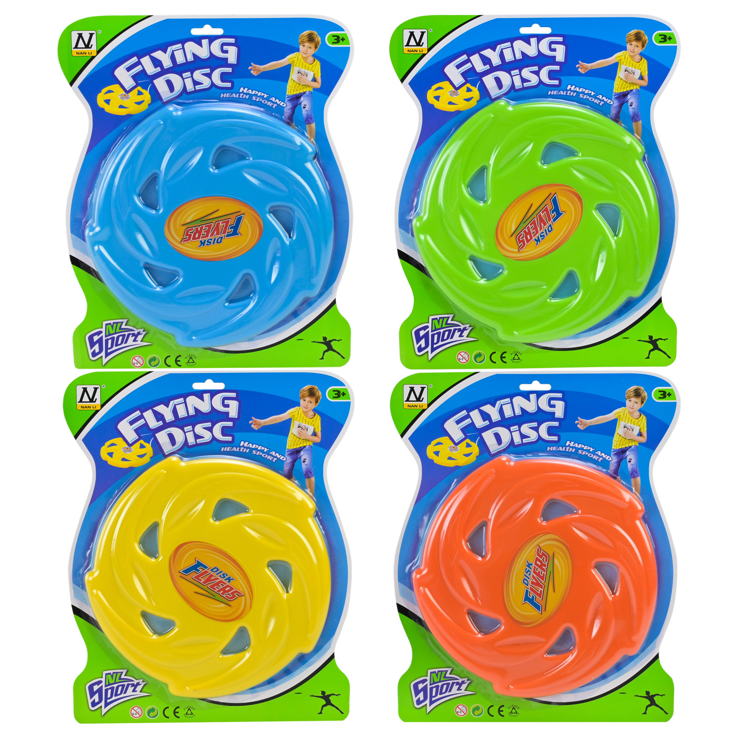 Тарілка арт. NL-12F (96шт/2)  діаметр 9" планш. 27,5*2*34,5 см