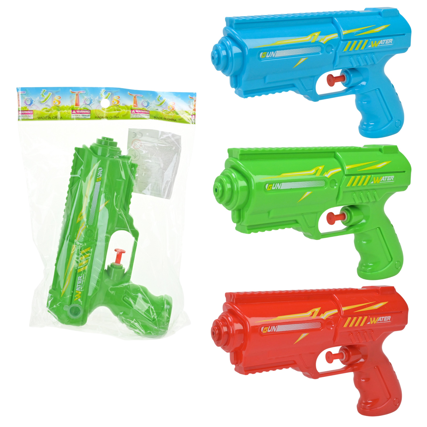Водний пістолет арт. 8014A (480шт/2)   3 кольори  17*4*12 см