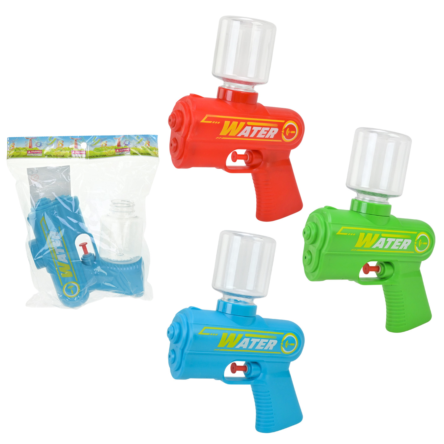Водний пістолет арт. 8015A (324шт/2)   3 кольори  13,5*5*19,3 см